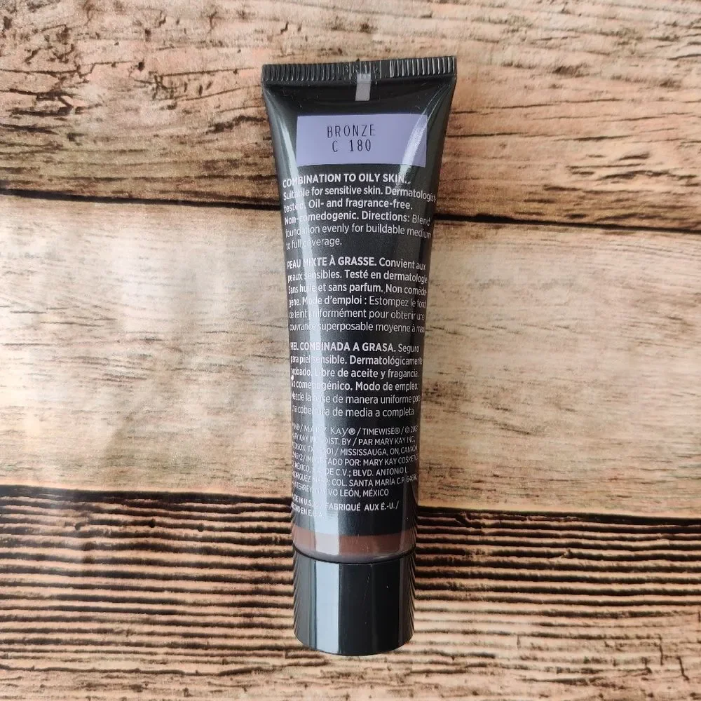 Mary Kay Timewise Foundation Matte 3D Bronze C 180 New In Box
